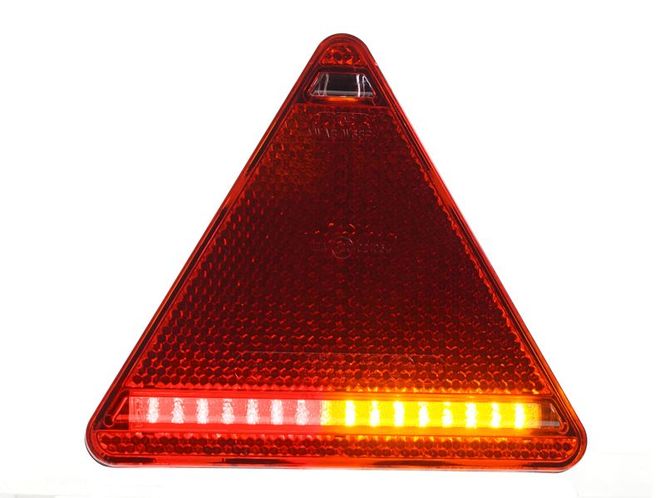 Hovedbilde Trekant-refleks led lykt med ...