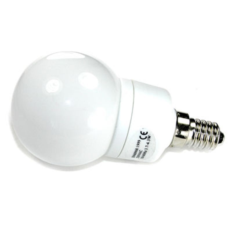 E14 50mm Standard LED pære, 230V