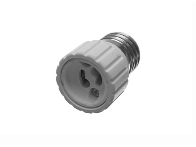 Hovedbilde E27 adapter til GU10 pærer