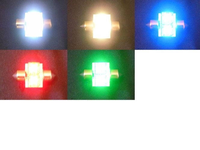 Hovedbilde 12V 30mm LED pinolpære