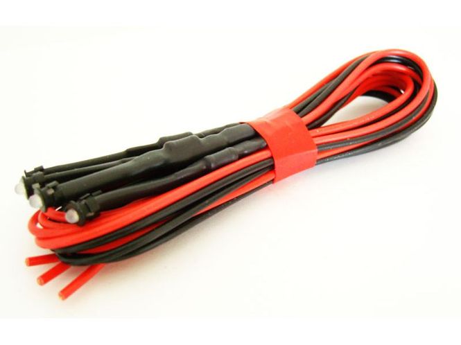 Hovedbilde 5 stk 24V 3mm XLaserleds til ...