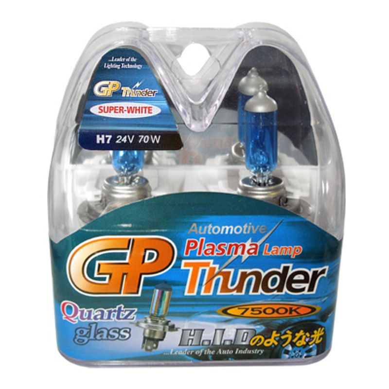 GP Thunder 7500K Super hvit, 2 stk pærer 24V