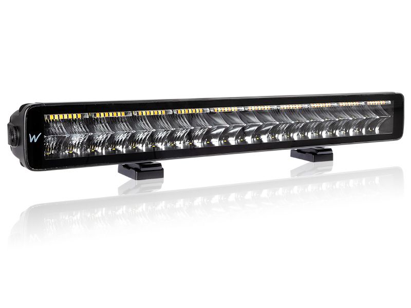 W-Light LED-lysbjelke med varsellys 7420lm / 5700K