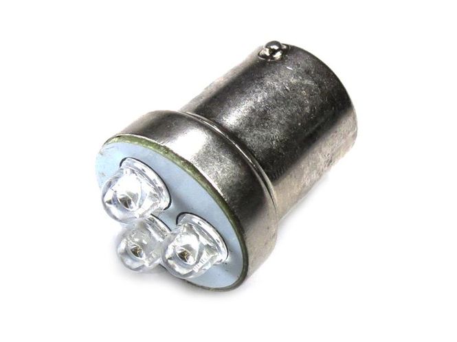 Hovedbilde BA15s 3xLED parklys sett 12V