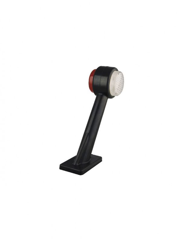 Sidemarkeringslys LED med gummiarm lang 12V 24V