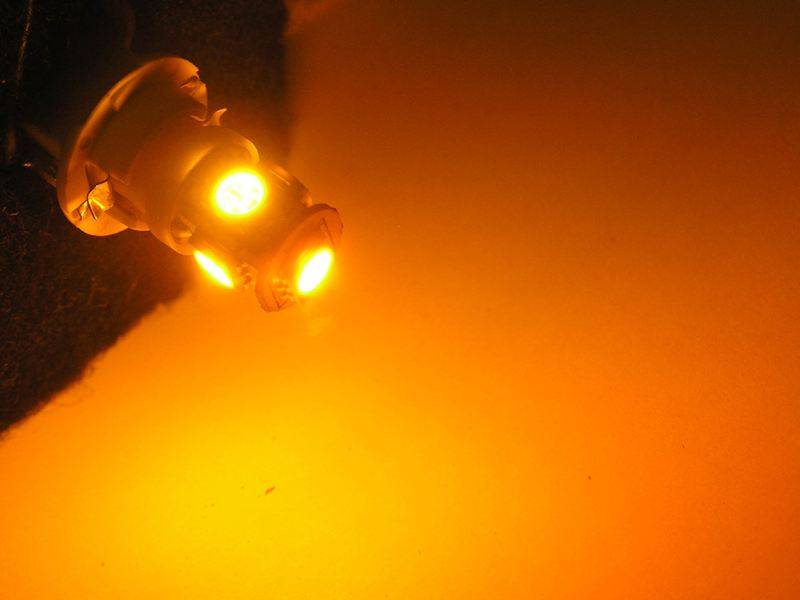 12V 5xSMD LED W5W sokkel