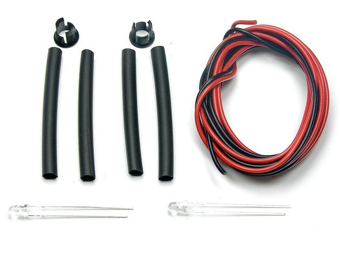 Hovedbilde 2 stk Blå 3mm RC XLaZerleds i ...