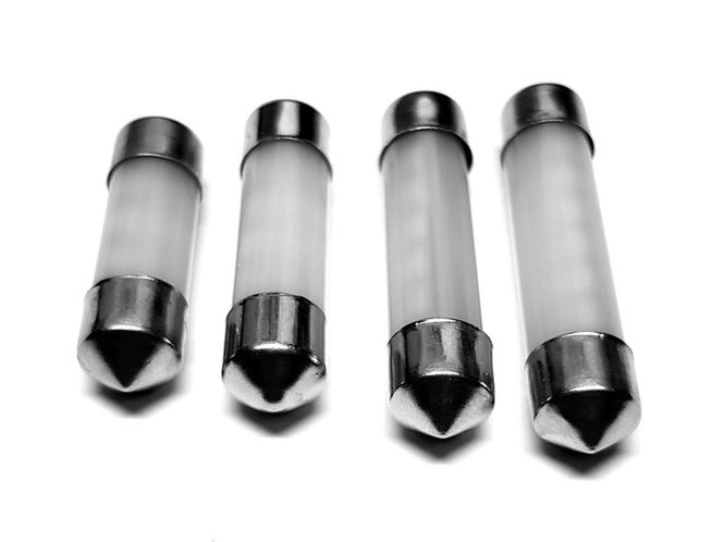 Hovedbilde 12V 31, 36, 39 el 42mm hvit ...