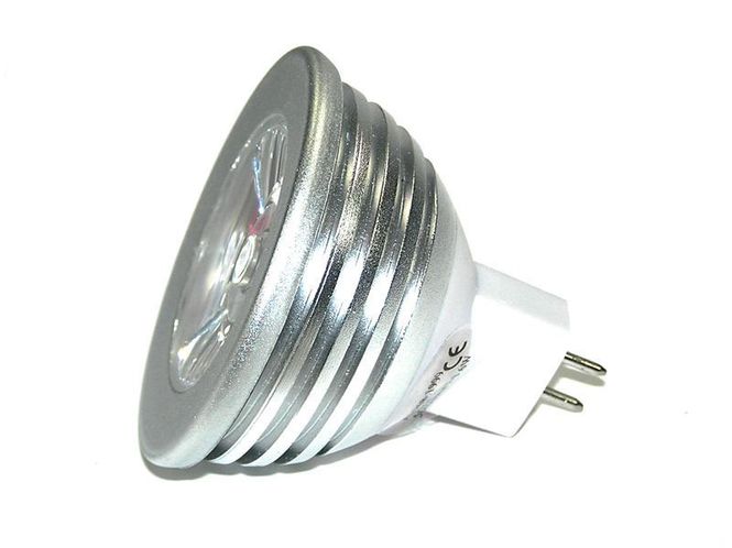 Hovedbilde MR16 3W LED pære, AC/DC12V