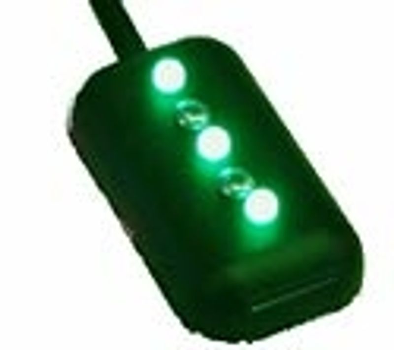Grønn LED-Box 12V