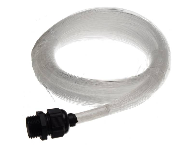 3W Mini LED Fiberlys, 100 stk. 2m x 0,75mm fiber, RGB