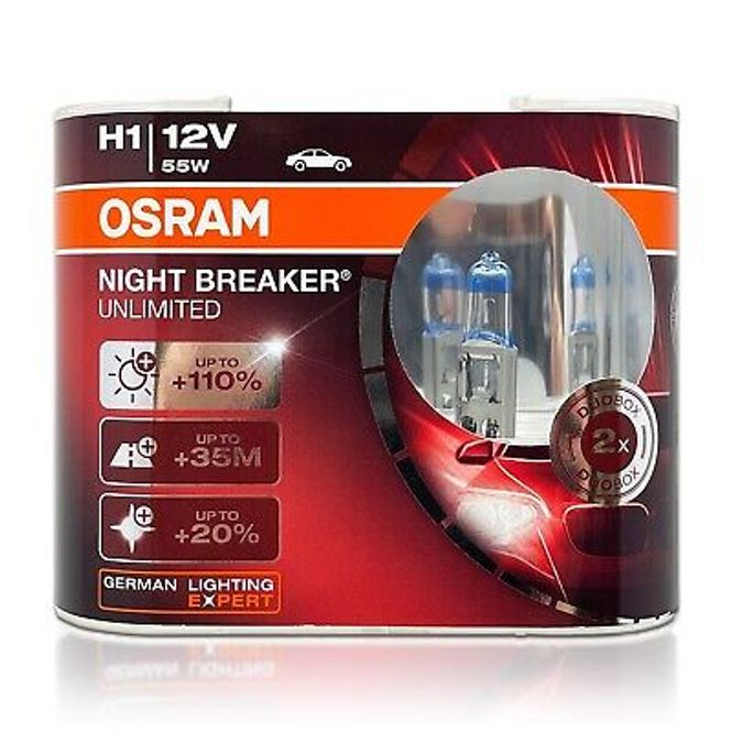 Hovedbilde H1 Osram Night breaker ...