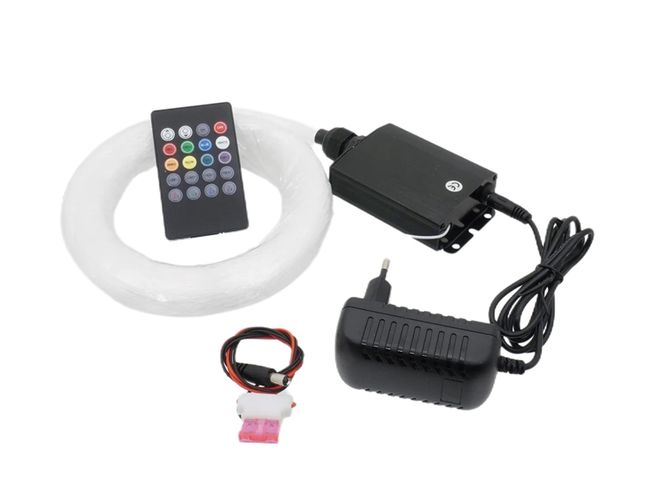 Hovedbilde 5W RGBW Mini LED Fiberlys, ...