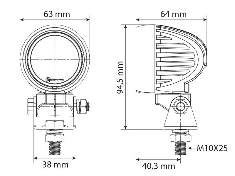 Bullboy Agriline 20W 12V 24V