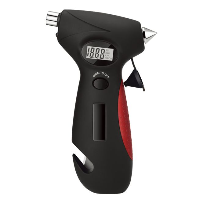 Hovedbilde Lufttrykksmåler, nødhammer ...