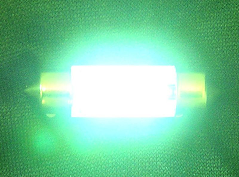 12V 38mm 3xSMD pinolpære